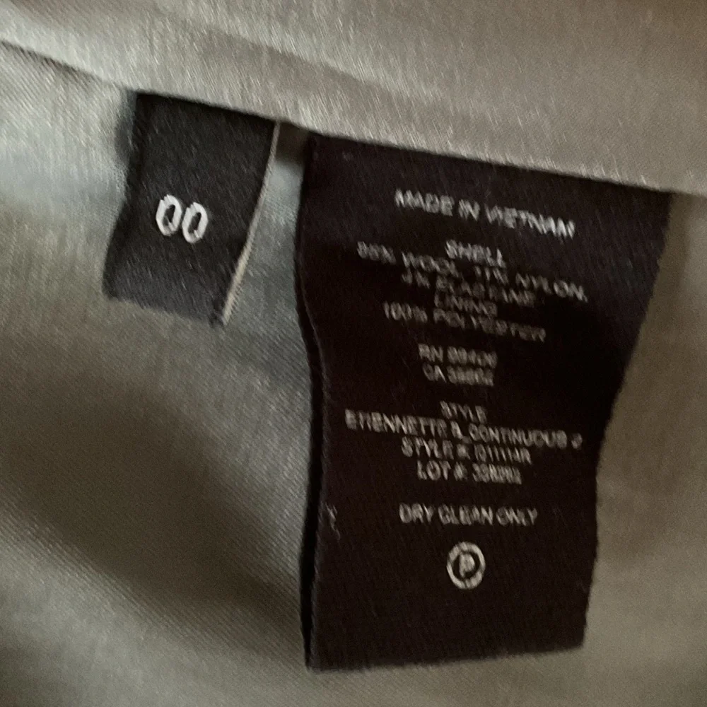 Theory sage green one button blazer, 00 - Picture 5 of 6